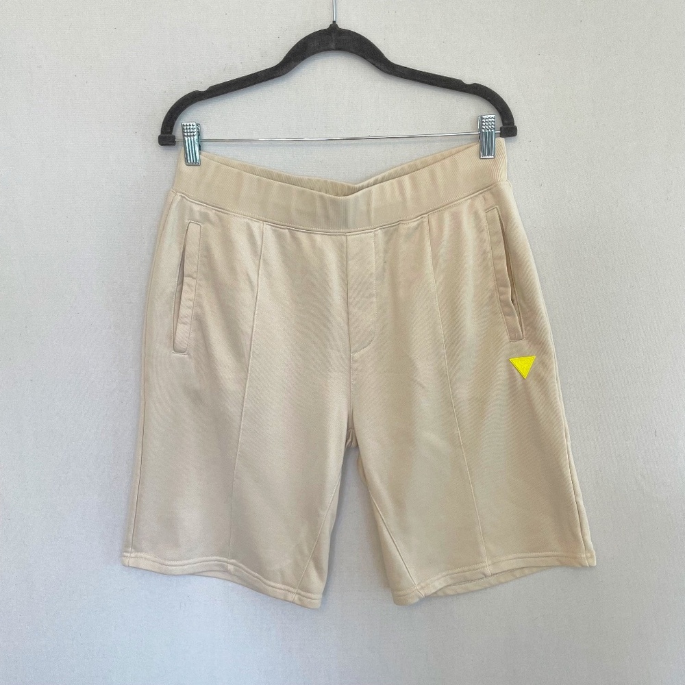 Guess Boys Size Large Ecru Jersey Knit Shorts or Women’s Size Small